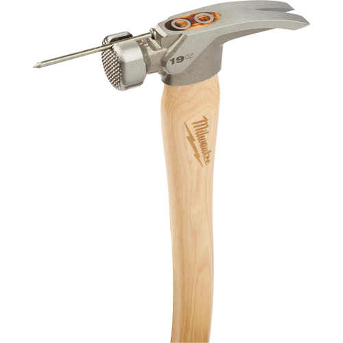 Marteau de charpente &agrave; face usin&eacute;e, 19 oz., Prise en Bois, 16" lo Kelford
