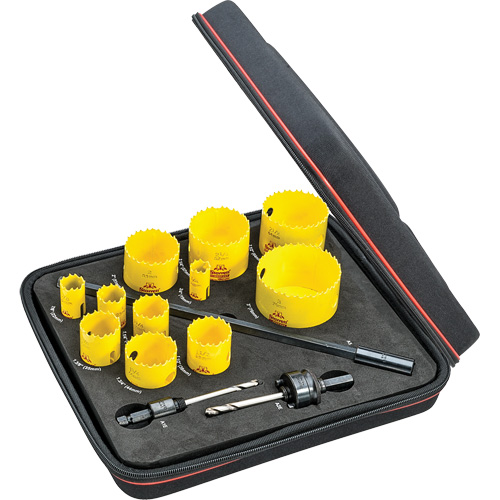 Trousse de scies-cloches industrielles, 14 morcea Kelford