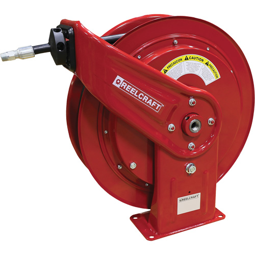 HD70000 Mobile Base Hose Reel, Oils, 3/8" x 75', Single Hose, 2600 PSI Kelford