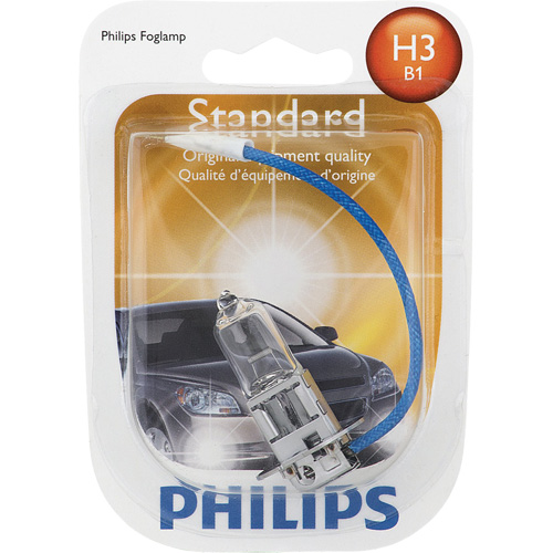 Standard Headlight Bulb, Halogen, 55, White Kelford