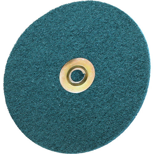 Disque de conditionnement de surface Scotch-Brite, 4-1/2" dia., Grain Moyen, Oxyde d'aluminium Kelford