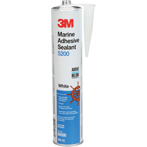 Adh&eacute;sif &eacute;tanche de calibre marin 5200, 378 ml, Blanc Kelford