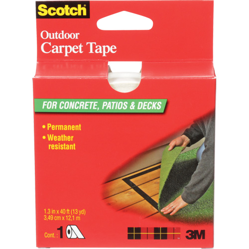 Ruban pour tapis ext&eacute;rieurs Scotch, 35 mm (1-2/5") la x 12,2 m (40') lo Kelford