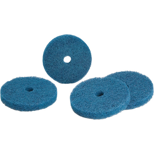 Disque abrasif de polissage HS-F Buff and Blend Standard Abrasives, 4" dia., Grain Moyen, Oxyde d'aluminium Kelford