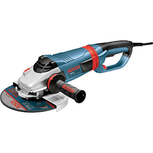 High Performance Large Angle Grinder, 9", 120 V, 15 A, 6500 RPM Kelford