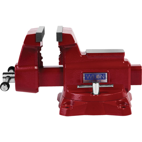 Utility HD Bench Vise, 6-1/2" Jaw Width, 4-1/4" Throat Depth Kelford
