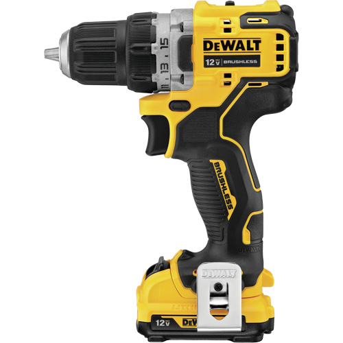 Trousse de perceuse-visseuse avec moteur sans brosse Xtreme, Lithium-ion, 12 V, Mandrin 3/8", Couple 250 UWO Kelford