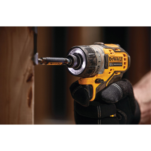 Xtreme Brushless Screwdriver (Tool Only), 1/4", 12 V, 200 UWO Max. Torque, Lithium-Ion Battery Kelford
