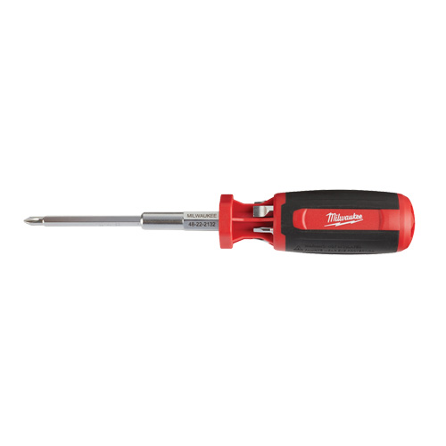 9-in-1 Square Drive Multi-Bit Driver, 9" L, Cushion Grip Handle Kelford