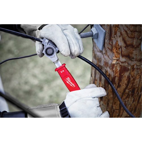 Lineman's 2-in-1 Insulated Ratcheting Box Wrench Kelford