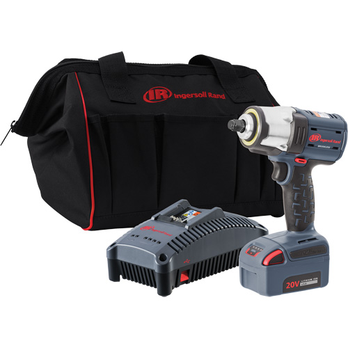 IQv20 Compact Cordless Impact Wrench Kit, 20 V, 1/2" Socket Kelford