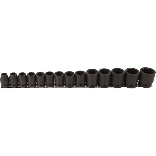 Jeu de douilles, 14 Mcx, Chocs, Prise de 1/2" Kelford
