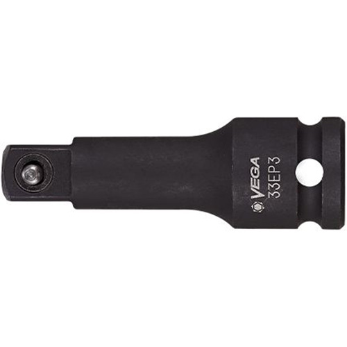 Ball Lock Socket Extension, Impact, 1/2" Drive, 1-3/8" L Kelford