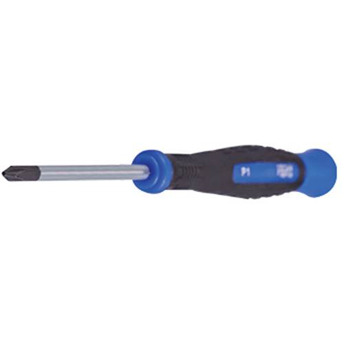 Phillips Precision Screwdriver, #1, 5-7/8" L, Cushion Grip Handle Kelford