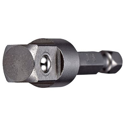 Adapter & Extension, 1/4" Drive Size, 3/8" Male Size, Pin, 8" L Kelford