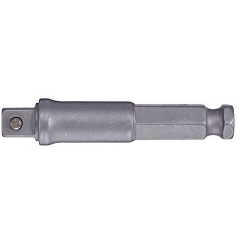 Adapter & Extension, 7/16" Drive Size, 1/2" Male Size, Pin, 3" L Kelford