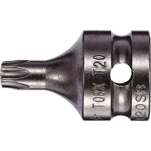 Socket Bit, Torx&reg; Tamper, 8 x 3/4" L, 1/4" Drive Kelford