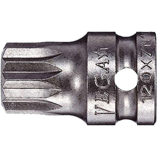Socket Bit, Triple Square, 5 x 3/4" L, 1/4" Drive Kelford