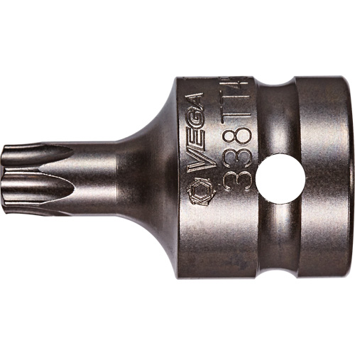 Embout &agrave; ins&eacute;rer, Torx inviolable, 30 x 1-1/2" lo, Prise 1/2" Kelford