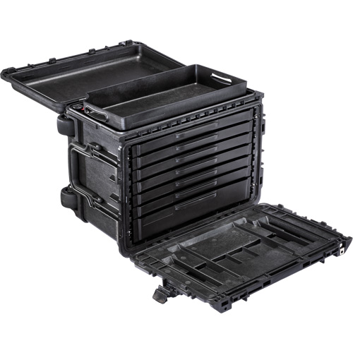 Armoire &agrave; outils mobile Gen 2, 24" la, 6 tiroirs, Noir Kelford