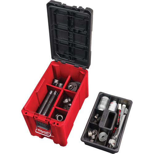 Coffre &agrave; outils compact Packout, 10" x 16-1/5" x 13", Noir/Rouge Kelford