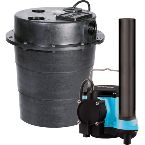 WRS Series Submersible Pump, 45 GPM, 115 V, 9 A, 1/3 HP Kelford