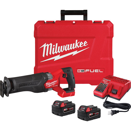 M18 Fuel Sawzall&reg; Reciprocating Saw Kit, 18 V, Lithium-Ion Battery, 3000 SPM Kelford