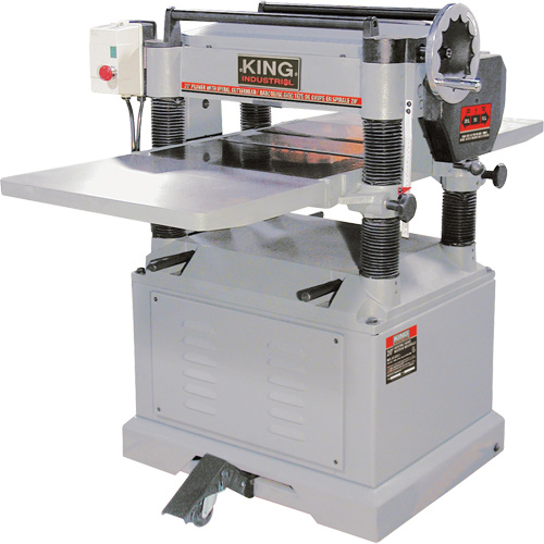 Planer with Spiral Cutterhead, 56-1/2" W x 40" L x 42" H, 5000 RPM No Load Speed Kelford