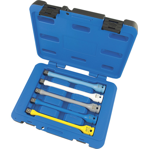JTLE-5S Torque Limiting Impact Extension Set, 1/2" Drive, 65 ft-lbs./80 ft-lbs./100 ft-lbs./120 ft-lbs./140 ft-lbs. Torque, Multiple Kelford