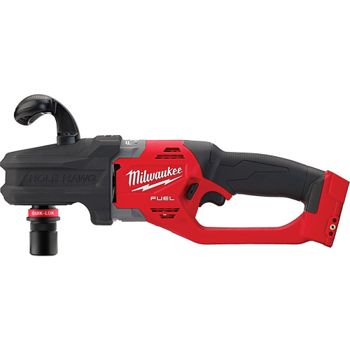 Perceuse &agrave; angle droit M18 Fuel Hole Hawg avec mandrin Quik-Lok (outil seulement), 18 V, Lithium-ion Kelford