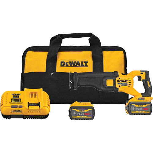 Ensemble de scie alternative sans balai FlexVolt Max, 60 V, Lithium-ion Bloc-pile, 0-3000 coups/min Kelford