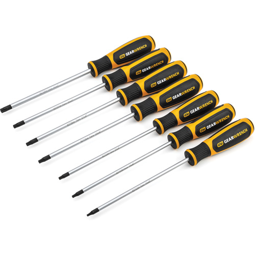 Jeu de tournevis &agrave; double mat&eacute;riaux Torx, 7 mcx Kelford