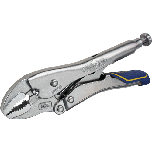 Vise-Grip&reg; Fast Release 7CR Locking Pliers, 7" Length, Curved Jaw Kelford