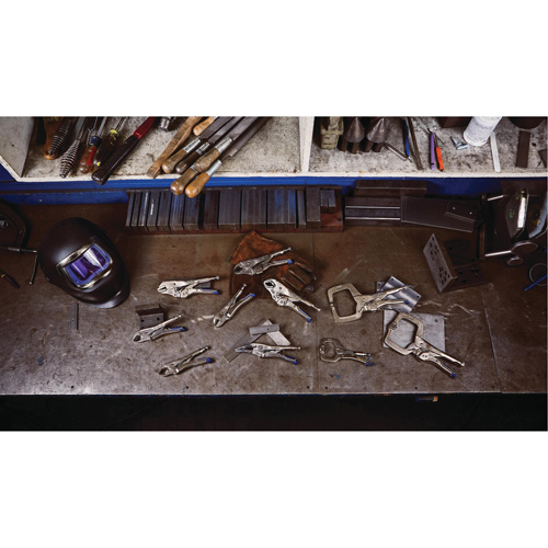 Vise-Grip&reg; Fast Release 7CR Locking Pliers, 7" Length, Curved Jaw Kelford
