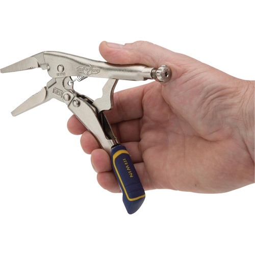 Vise-Grip&reg; Fast Release 6LN Locking Pliers with Wire Cutter, 6" Length, Long Nose Kelford