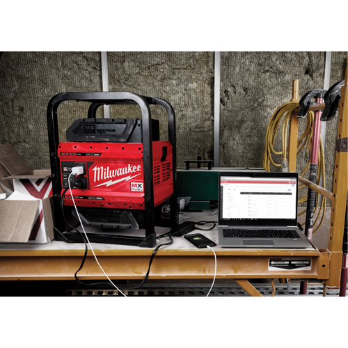 MX Fuel Carry-On Power Supply, 1800 W/3600 W, Lithium Ion, 20-4/5" H x 12" W x 15" D, 49.7 lbs. Kelford