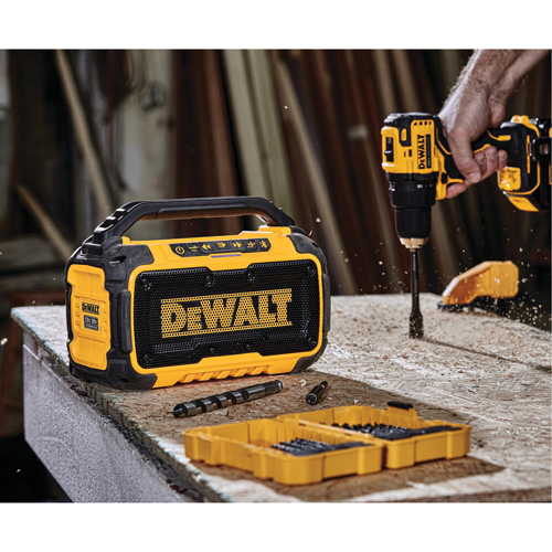 Max Jobsite Bluetooth&reg; Speaker (Tool Only), Lithium-Ion, 12 V/20 V Kelford