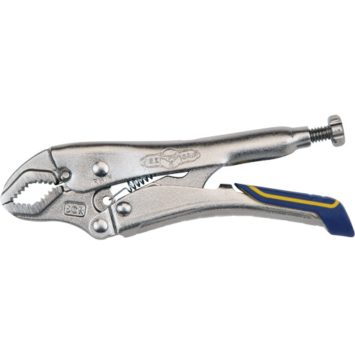 Vise-Grip&reg; Fast Release 5CR Locking Pliers, 5" Length, Curved Jaw Kelford