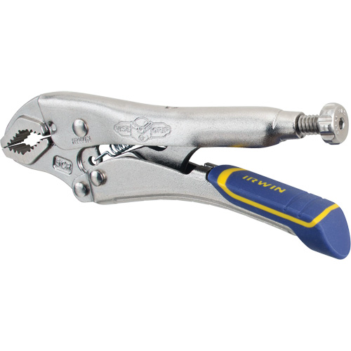 Vise-Grip&reg; Fast Release 5CR Locking Pliers, 5" Length, Curved Jaw Kelford