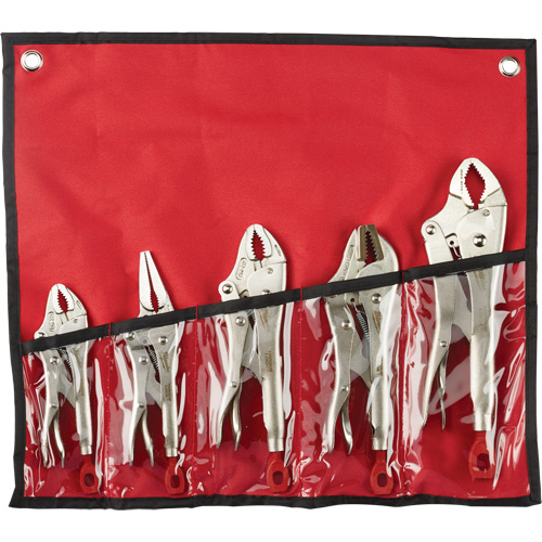 Torque Lock Locking Pliers Kit, 5 Pieces Kelford