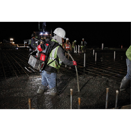 MX Fuel Backpack Concrete Vibrator Kit Kelford