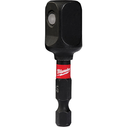 Shockwave Impact Socket Adapters, 1/4" Drive Size, 1/2" Male Size, Ball, 2" L Kelford