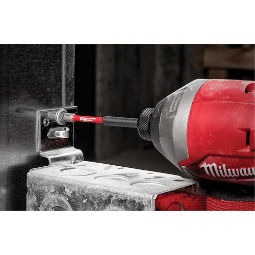 Embout de tournevis Shockwave Impact Duty, Torx, Embout T-10, Prise 1/4", Longueur 3-1/2" Kelford