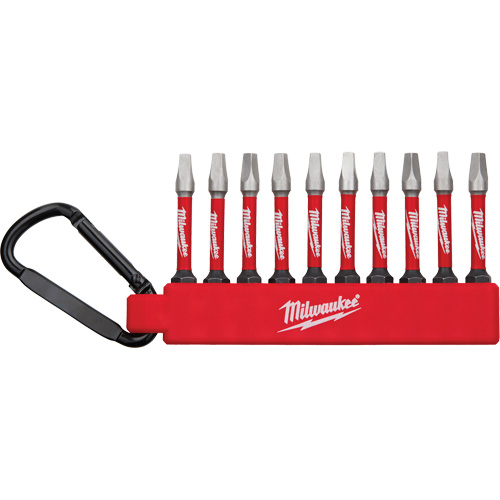 Shockwave Impact Driver Bit Set, Square, #2, 1/4" Drive Kelford