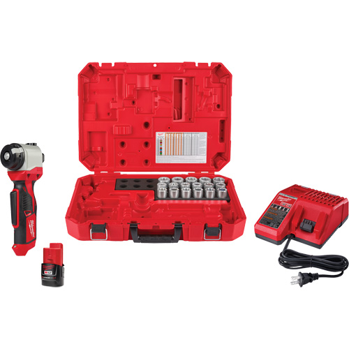 M12 Cable Stripper Kit with 17 Cu THHN/XHHW Bushings Kelford
