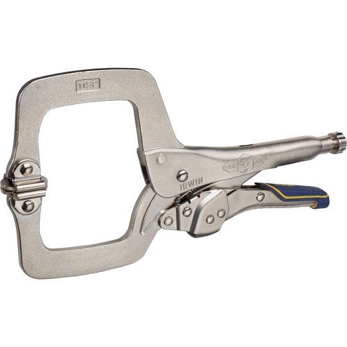 Vise-Grip&reg; Fast Release Locking Pliers with Swivel Pads, 11" Length, C-Clamp Kelford