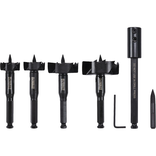 Self-Feed Bit Kit, 5 Pieces Kelford