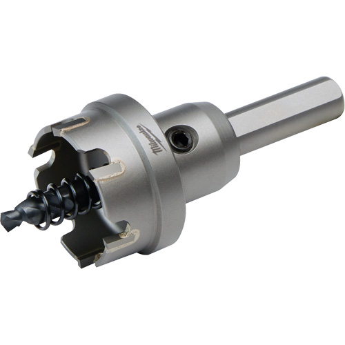 One-Piece Carbide Hole Cutters, 1-1/4", 3/16" Depth of Cut Kelford