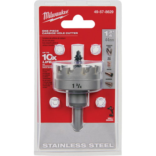 Scies-cloches au carbure monobloc, 1-3/4", Profondeur de la coupe de 3/16" Kelford