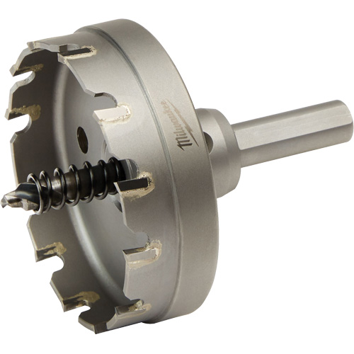 One-Piece Carbide Hole Cutters, 2-1/2", 3/16" Depth of Cut Kelford